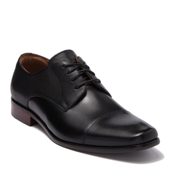 FLORSHEIM Scottsdale Cap Toe Leather Derby - Picture 1 of 8